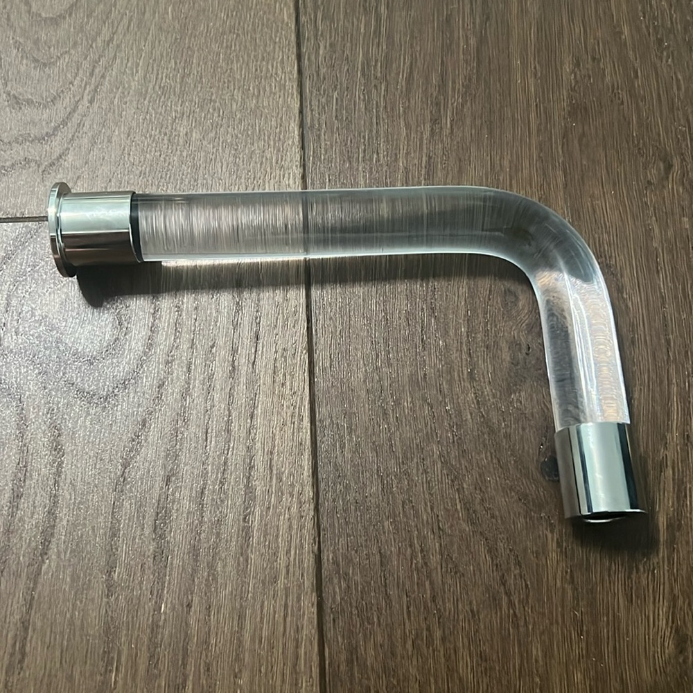 CB2 Lucite Toilet Paper Roll Holder